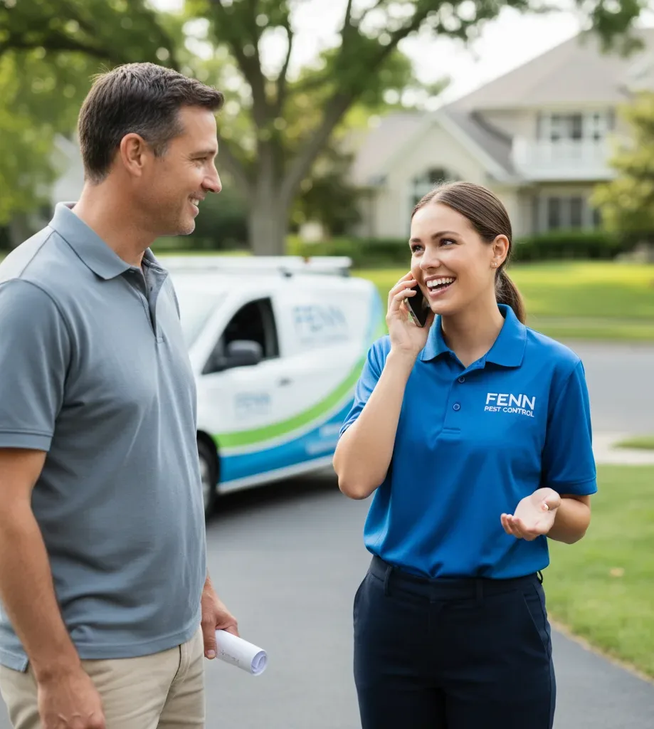 Fenn Pest Control customer support in Baker